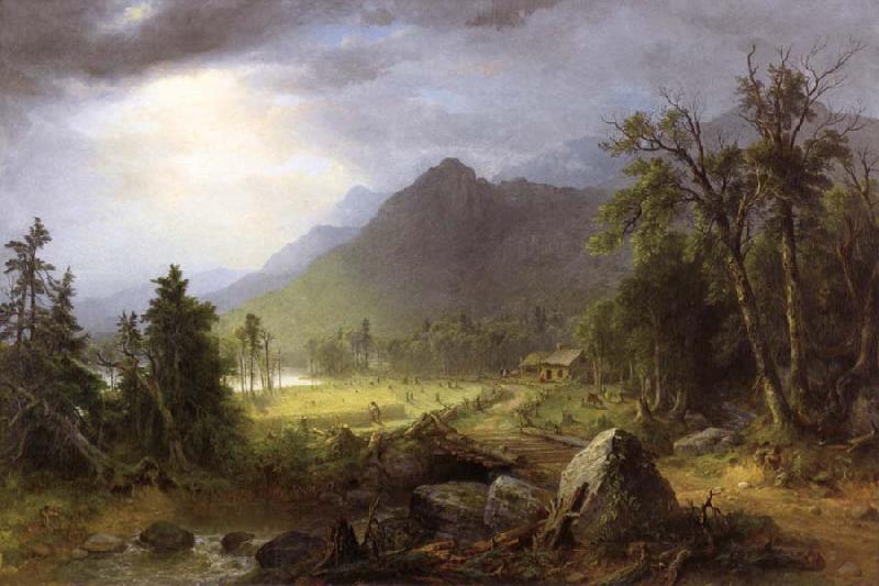 Asher Brown Durand The First Harvest in the Wilderness